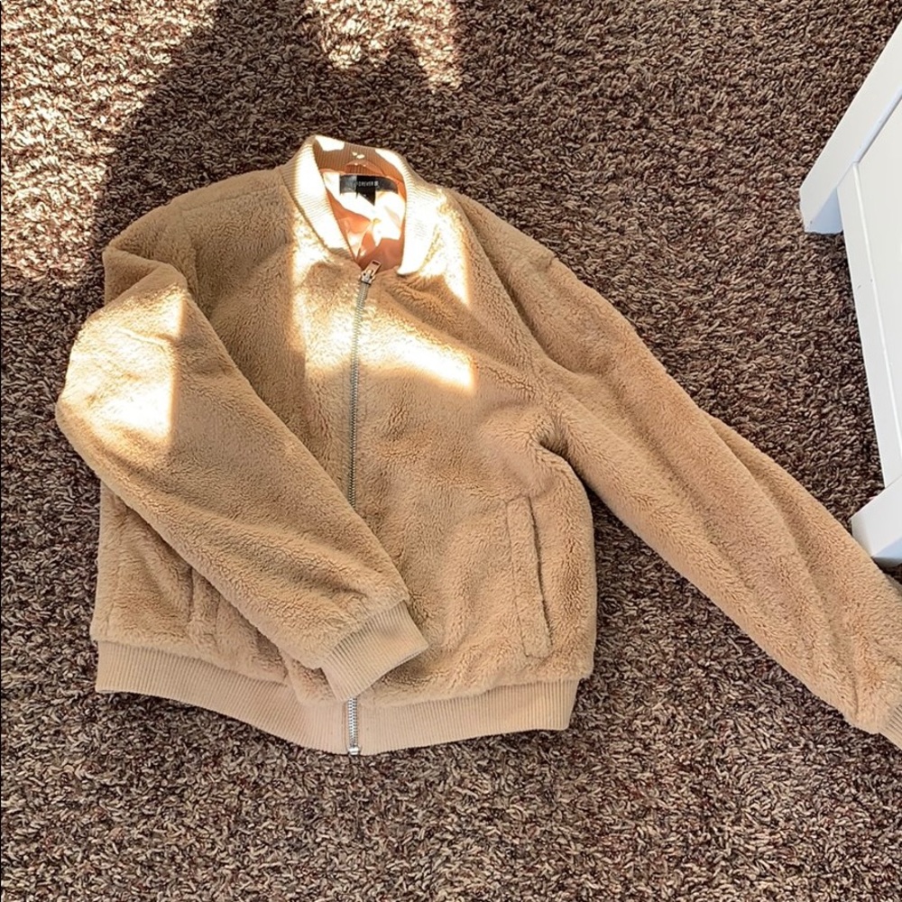 Forever 21 fluffy jacket